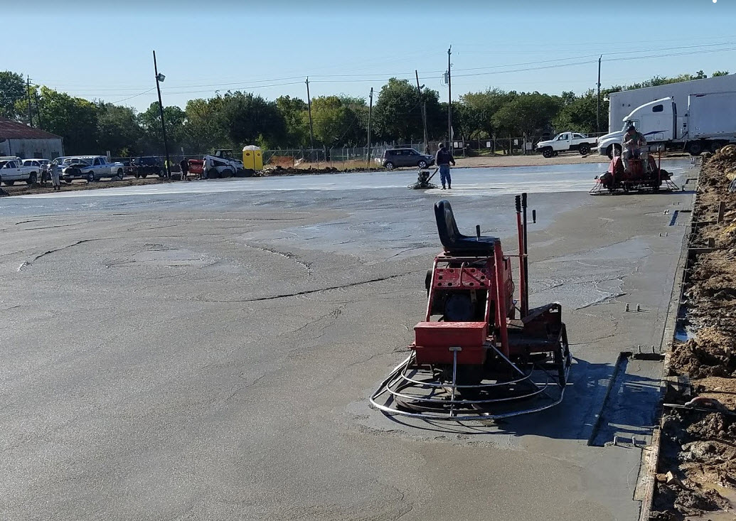 Finished concrete flatwork — Concrete of Houston