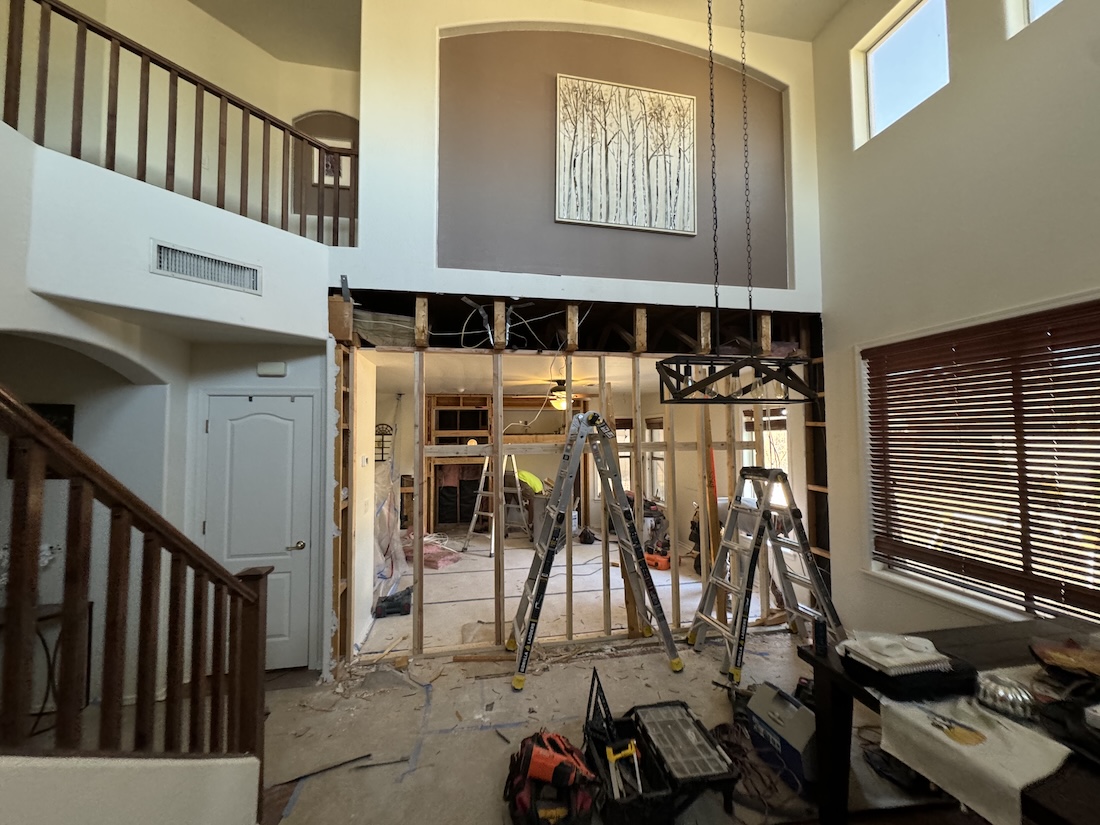 Poured concrete deck — Concrete of Houston